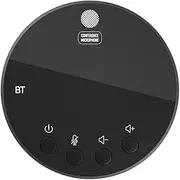 Snblzhef Desktop Conference Speakerphone BT Microphone 360° Omnidirectional Condenser Plug and Play PC Computer Mic with Speaker