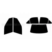 For Peugeot 406 4-door Saloon 1996-04 Full Pre Cut Window Tint Kit Front & Rear