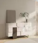 Italian light luxury chest of drawers, chest of drawers, simple hall, entrance p