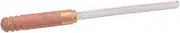 JOINPAYA Guitar Nut File Stainless Steel Tool with Wooden Handle for Bass Guitar Sanding and Polishing Kits and Maintenance