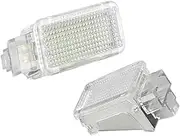 XEDLAMP Car White Courtesy Door/trunk/Footwell/glove Box Light Lamp, for, A1 A2 A3 A4 A5 A6 A7 A8 Q3 Q5 Q7 TT number plate light