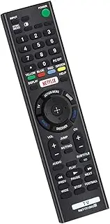 [CtrlTV] Remote for Sony Bravia Smart Remote and Sony Bravia UHD Crystal 4K Smart HDR OLED TVs LCD LED HDTV RMT-TX100U with Netflix XBR KDL Series, TV Remote Control