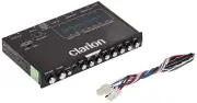 Clarion EQS755 7-Band Car Audio Graphic Equalizer with Front 3.5Mm Auxiliary Inp