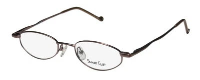 SMARTFLIP 402 EYEGLASS FRAME/GLASSES WITH POLAROID POLARIZED SUNGLASS CLIP-ONS
