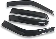 Szwaldaper Side Window Deflectors, for CRV, for CR-V 1996 1997 1998 1999 2000 2001 Black Window Visor Sun Rain Deflector Guard Car Side Window Sunshade