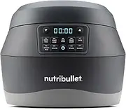 Nutribullet EveryGrain 10 Cup Pre-Programmed Rice Cooker - Non-Stick Removable Cooking Bowl - Multiple Grain Settings - Keep Warm Setting - Includes Measuring Cup, Spatula & Steaming Basket - 600W