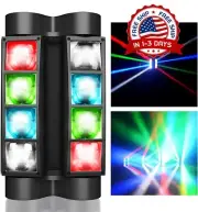 Luces De Cabeza Movil 10W RGBW DJ Escenario Iluminacion LED Para Fiestas Disco