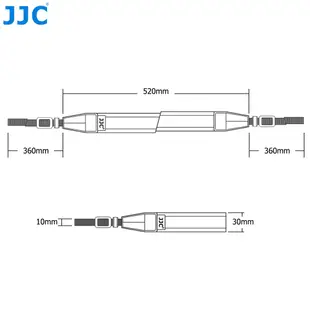 JJC NS-M1 相機肩帶 快拆背帶 Canon Nikon Sony Leica 富士 奧林巴斯等單眼微單通用