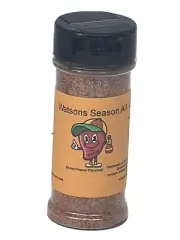Watsons homemade pepper sauce and seasonings Ghost pepper flavor