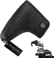 Golf Putter Cover – Magnetic Putter Headcovers For Mallet And Blade Putters | Durable Golf Putter Cover With Soft Lining, Protective Putter Headcover For Women And Men, Lightweight Golf Club Accessory