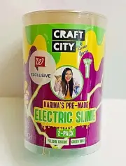 Karinas Pre-Made Neon Electric Slime 2 Pack Craft City Walgreens Exclusive NEW