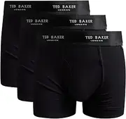 [TED BAKER] Men's 3 Pack Boxer Briefs, Black