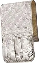 Generic Armrest Organizer for Sofa and Bedside Storage, Gold, as described