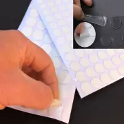 Clear Glue Dots Sheets Balloon Photo Adhesive Party Scrapbooking, Double Sided