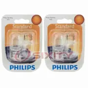 2 pc Philips Brake Light Bulbs for Ram 1500 H100 Van 2014-2020 Electrical kp