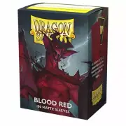 Arcane Tinmen Dragon Shield Matte Sleeves - Blood Red (100-Pack) AT-11050