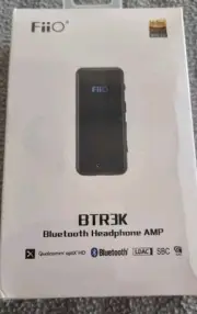 FiiO BTR3K Bluetooth 5.0 LDAC Headphone Amp. Sealed.