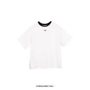 E'TREALOUEST Round Neck Tee / White 短袖