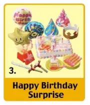 Rement Mini Sweets #3 Happy Birthday Cake Candles Balloons Barbie Blythe Sealed