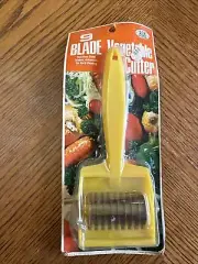 9 Blade Vegetable Cutter ~1980s Chadwick 91191 Hong Kong Stainless Steel NOS VTG