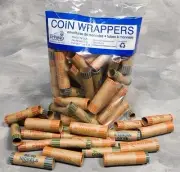 N.F. String & sons ,inc. coin wrappers 36 Count Assorted