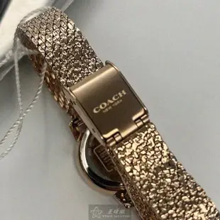【COACH】COACH手錶型號CH00160(貝母錶面玫瑰金錶殼玫瑰金色米蘭錶帶款)