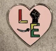 LOVE BLACK LIVES MATTER BEN Amazon Peccy Pin