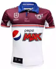 Manly Sea Eagles NRL Mens 'Pepsi' Heritage Jersey Sizes S-7XL BNWT