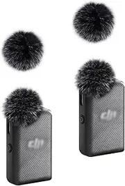 4-Pack Windscreens for DJI MIC Transmitters (TX) Wind Muff, Wireless Lavalier Microphone Cover, Furry Pop Filter