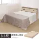【Homelike】艾莉床台組-單人3.5尺(白橡色)