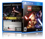 Lego Star Wars: The Force Awakens - Replacement PS4 Cover and Case. NO GAME!!