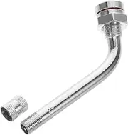 Motorcycle Tire Valve Stem Metal Air Valve Extension Stem High Durability for Easy to Install