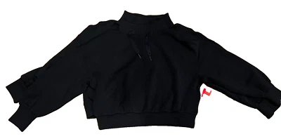 Spanx Air Essentials Got ya Covered Pullover Very Black NEW WITH TAGS