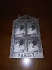Metal House Picture Frame Holds 4 Photo Decor Shelf Display.