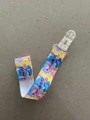 Baby Dummy Clips Pacifier Chain Soother Holder Dummie Strap Stitch