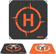 Drone Landing Pad,55cm(21.6”) Universal Waterproof Portable Fast-Foldable Helipad for DJI Air 2S/Mavic Mini 2/Mavic Air 2/Mavic 2 /Holy Stone/DJI FPV Drone/RC Quadcopters