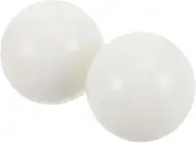 HAPINARY 2 Sets Massage Fitness Ball Handballs Love Balls Chinese Exercise Balls Rolling Hand Ball Health Exercise Balls Hand Exercise Massage Balls Hand Massagers Exerciser White Marble