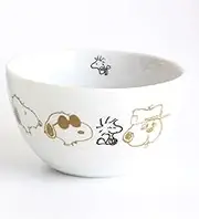 Peanuts 888632 Snoopy Brown Pal Bowl, Woodstock, Small Bowl, Salad Bowl, Diameter 5.1 x Height Approx. 2.8 inches (13 x 7 cm), Microwave and Dishwasher Safe, Made in Japan