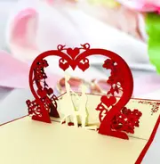 Handmade Proposal Pop Up Card