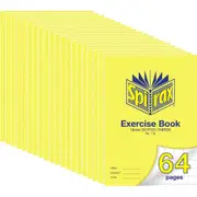 Spirax 116 Exercise Book Dotted Thirds 18mm 70gsm 64 Page A4 20 Pack