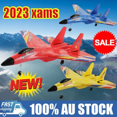 2.4G RC Plane Toy Remote Control Plane EPP Foam Glider Airplane Kids Gift AU
