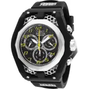 Invicta Men's Watch Invicta Racing Chronograph Black, Silver Tone Strap 47207