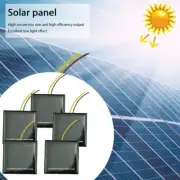 1-10Pcs Polycrystalline Mini Solar Panel Cell 2V 130mA 0.2W DIY Garden Lights