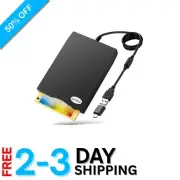 3.5 Inch External Portable Floppy Disk Reader - Plug and Play USB Device