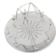 Qty 2 Folding Camp Toaster Stainless Steel 4 Slice Rack Holder Baquler Camping