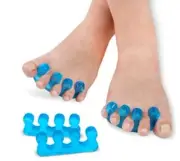 Silicone Manicure Pedicure Nails Finger Separator Flexible Finger Toe Spacers Pr