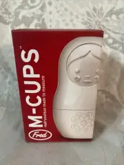 Fred M-Cup Nesting Doll Measuring Cups White Plastic - Brand New
