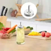 2 Pcs Oil Can Lid Spice Jar Lids Canning Regular Mouth Seal Tops for Jars
