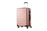 Mazam 28" Luggage Suitcase Trolley Set Travel TSA Lock Carry on Hard Case Pink