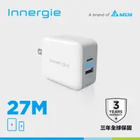 在飛比找有閑購物優惠-台達Innergie 27M 27瓦雙孔USB-C 極速充電